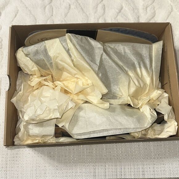 UGG 15 Men’s Leighton 3275 M Chocolate Brown Tan Soles Leather Twinsole Boots - Picture 15 of 16